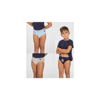 Slips de niño estampado Pack de 3 6/8
