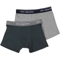 Pack de 2 Calzoncillos bóxer de niño Don Algodón 10/12 Gris/Verde