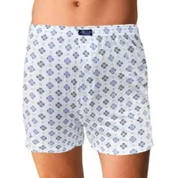 Boxer hombre largo y abierto algodón estampado. Pack de 2 M