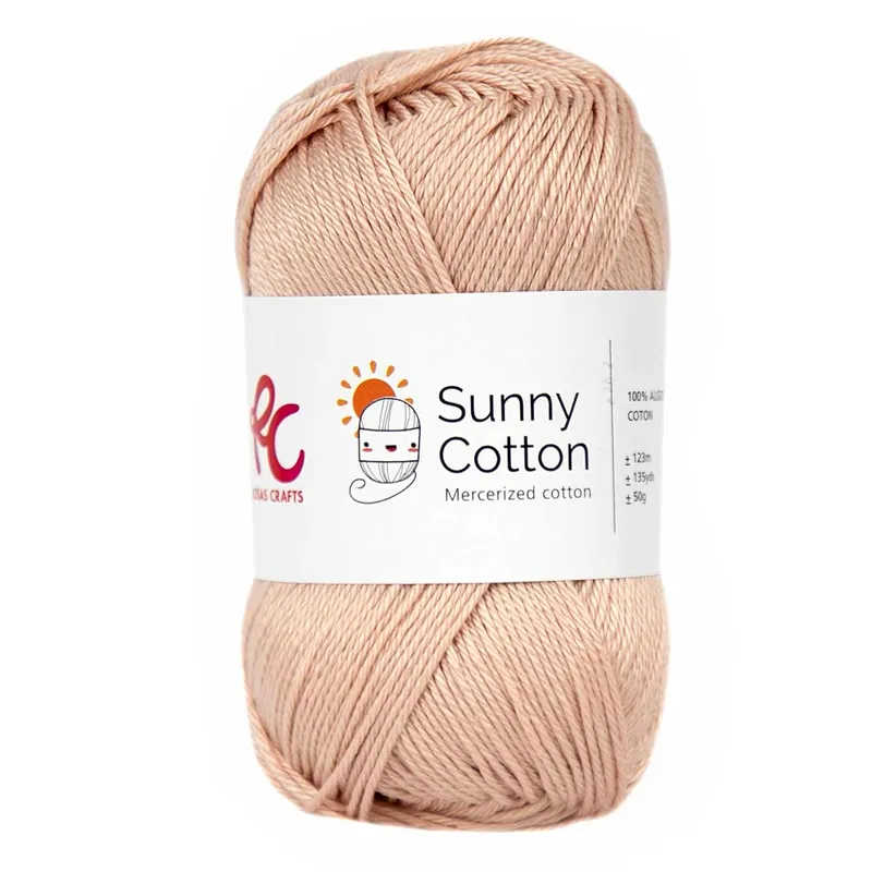 Hilo Mod. Sunny Cotton. Rosas Crafts 123