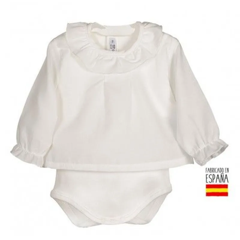 Body camisero Calamaro 24 m Marfil