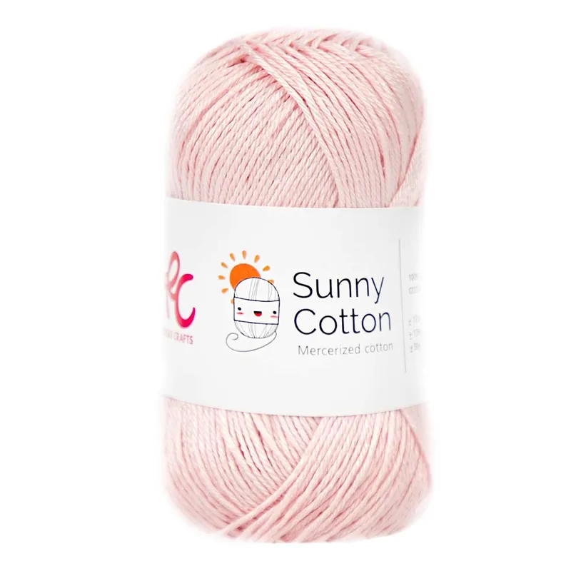 Hilo Mod. Sunny Cotton. Rosas Crafts 102