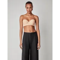 Sujetador desmontable multiposición, Gisela 90 Copa D Piel