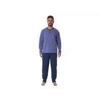 Pijama de caballero con tapeta. Body Soft. M