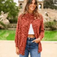 Molly lana mixta aspecto atercipelado 507