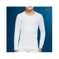 Camiseta interior térmica de manga larga  16 Blanco
