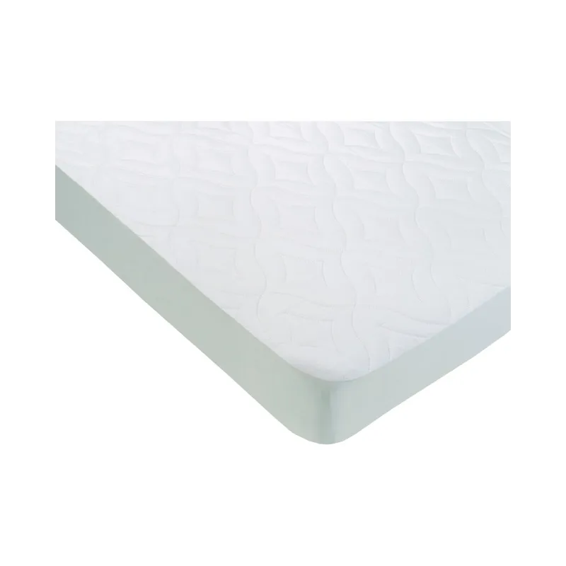 Cubre Colchón Zafir Impermeable 150 Blanco Microfibra