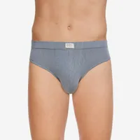 Slip de bambú con tintes minerales. SET L liquen