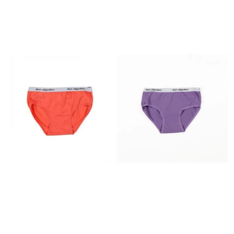 braguita niña pack-2 Don Algodón 2/4 Rosa/Verde