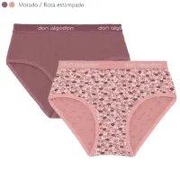 Pack de 2 Braguitas niña Don Algodón 14/16 Rosa