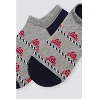 Calcetines pinkies hombre estampados marineros Ysabel Mora