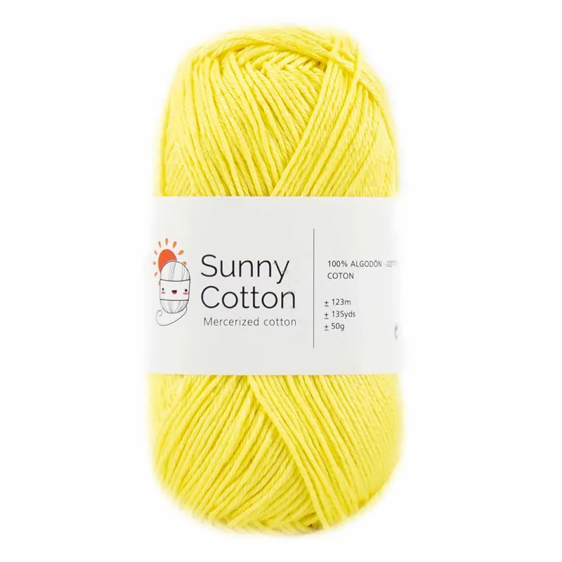Hilo Mod. Sunny Cotton. Rosas Crafts 128