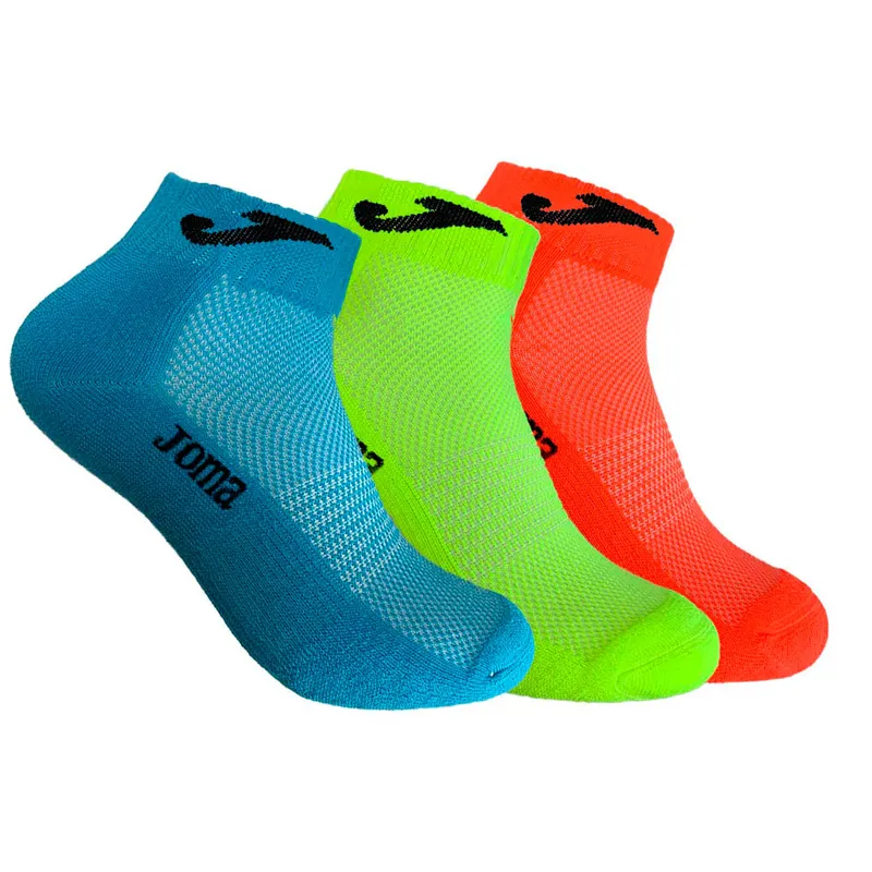 CALCETIN TOBILLERO HOMBRE PACK 3 JS201811TB FLUOR JOMA 35-38