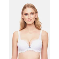 Sujetador Push-up con aros. Susa mod. Dirndl-BH 95 Blanco