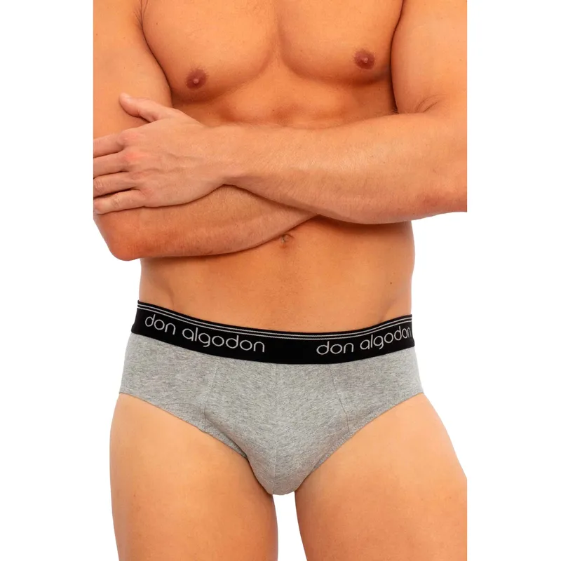 Pack 2 Slip Hombre Don Algodón L Marino/Verde