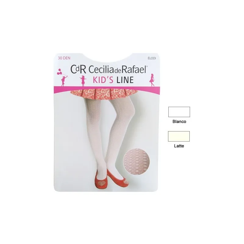 Panty niña Mod. Elodi Samburu 30 DEN 00 Latte