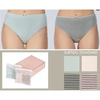 Braguita Midi Algodón Avet M Rosa Pack-2