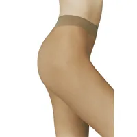 Omsa Mod. Soleado 10 DEN Panty Verano. Pack de 2 L Tierra