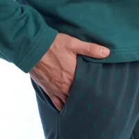 Pijama caballero afelpado con bolsillos "Barber" , KL XL