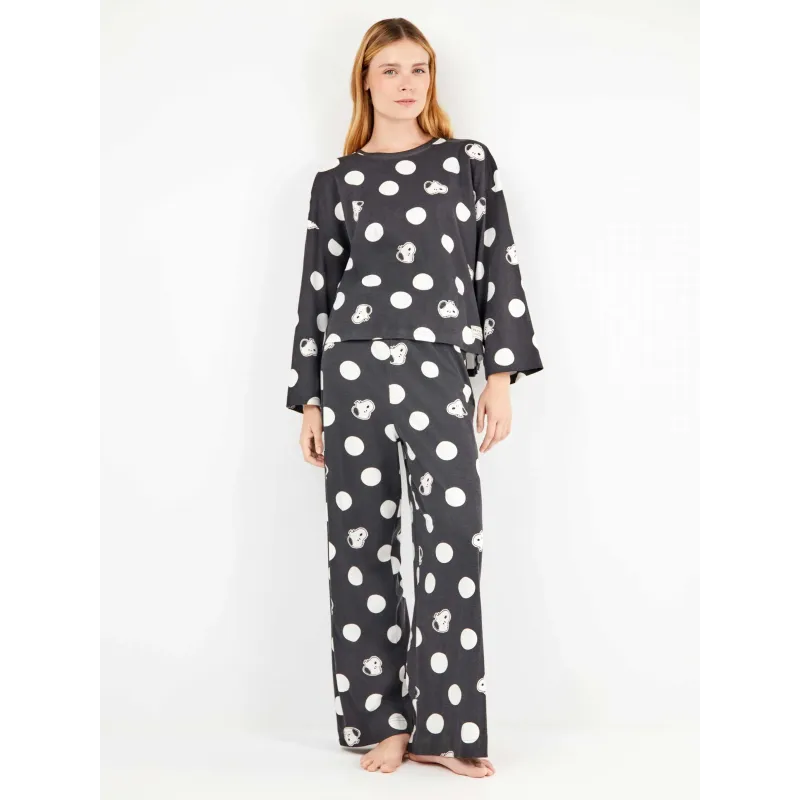 Pijama sra snoopy algodón, gisela L