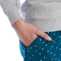 Pijama señora afelpado con bolsillos "I Love Her" L