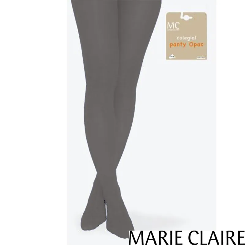 Panty Colegial Opac 40 DEN Marie Claire P Negro