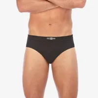 Slip básico algodón Set Free Man L Negro
