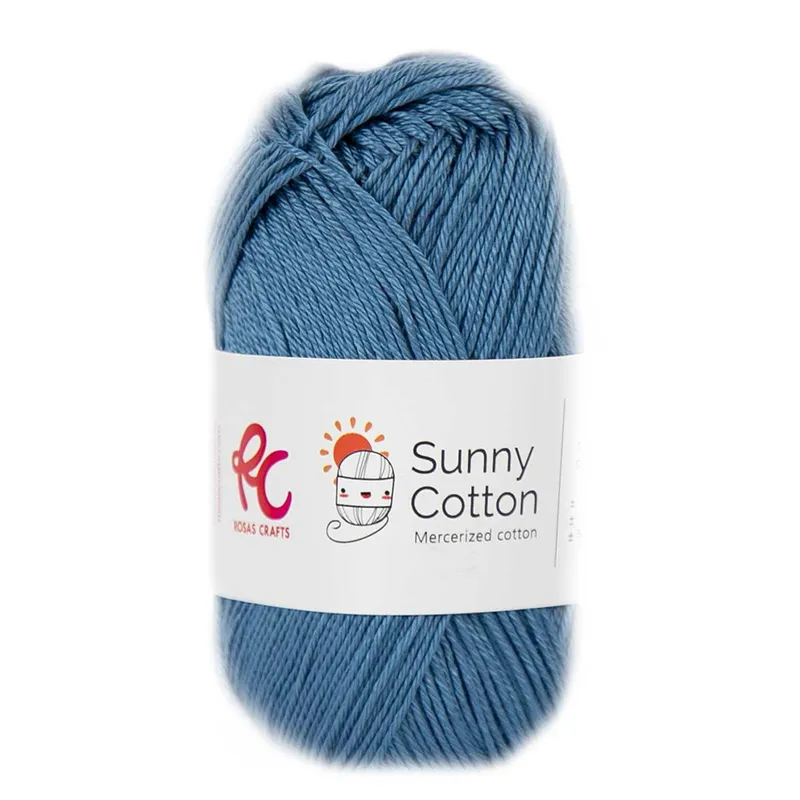 Hilo Mod. Sunny Cotton. Rosas Crafts 132
