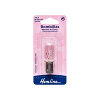 Bombilla de Repuesto de Bayoneta para Máquinas de Coser, Hemline.