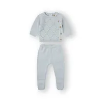 Conjunto lana bebé Gris 0 m