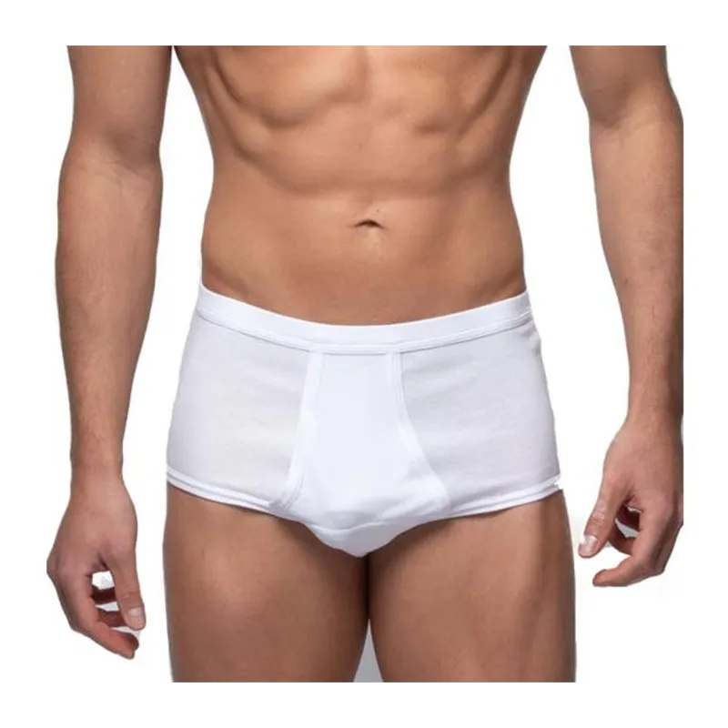 Braslip abierto algodón 50% y poliéster 50% 2XL Azul