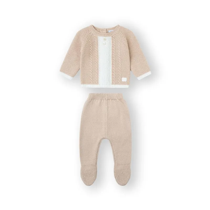 CONJUNTO LANA BEBÉ 3m