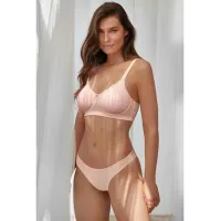 Sujertador sin aros copa spacer. Manuela 105C Tierra