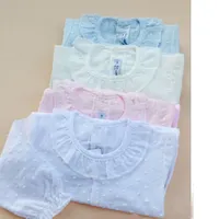 Body camisa Plumeti marga larga Calamaro 24 m Blanco