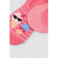 Calcetines pinkies de mujer estampados veraniegos Ysabel Mora