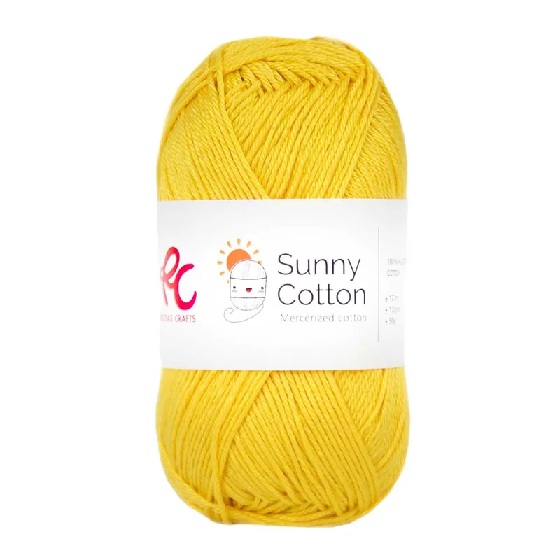 Hilo Mod. Sunny Cotton. Rosas Crafts 119