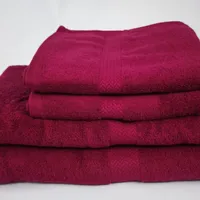 Toallas 500 gr Ankelí lavabo 50x100 Granate
