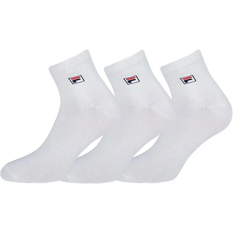 Pack de 3 pares de calcetines tobilleros unisex, Fila 43-46 Negro