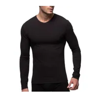 Camiseta interior Abanderado manga larga cuello pico linea X-temp L Negro