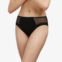 Braguita midi de microfibra y tul L Arena