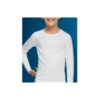 Camiseta manga larga termal niño 6 Blanco