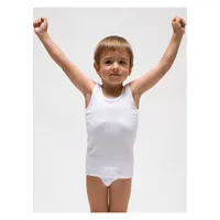 Camiseta interior tirantes unisex 2 Blanco