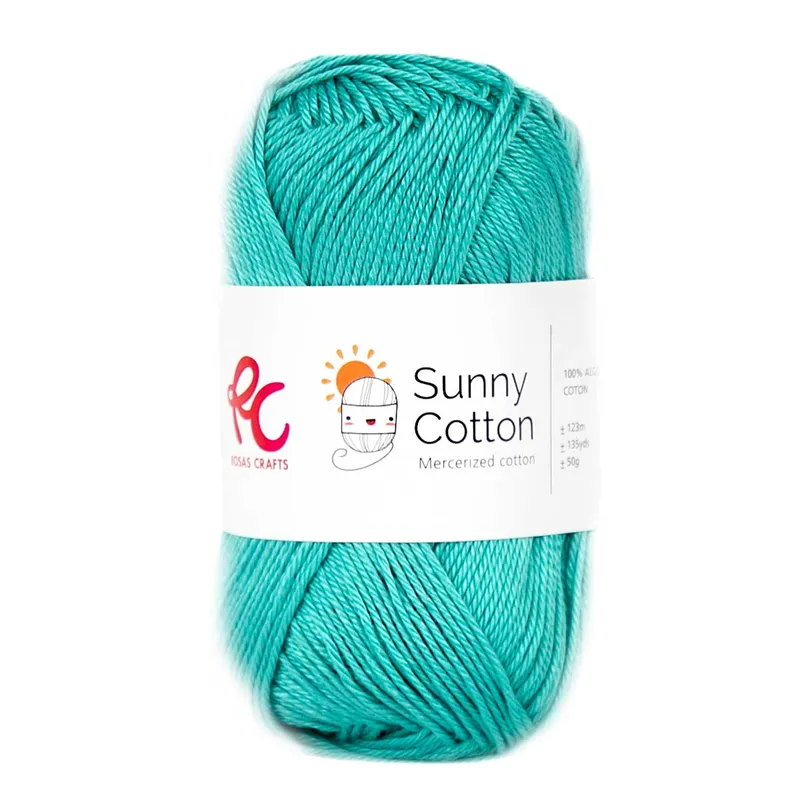 Hilo Mod. Sunny Cotton. Rosas Crafts 105