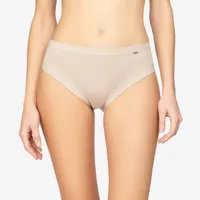 Braguita midi microfibra Avet Gold E Blanco