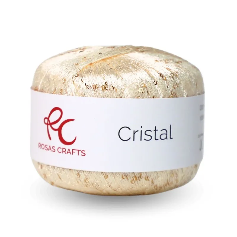 Hilo Mod. Cristal. Rosas Crafts 104