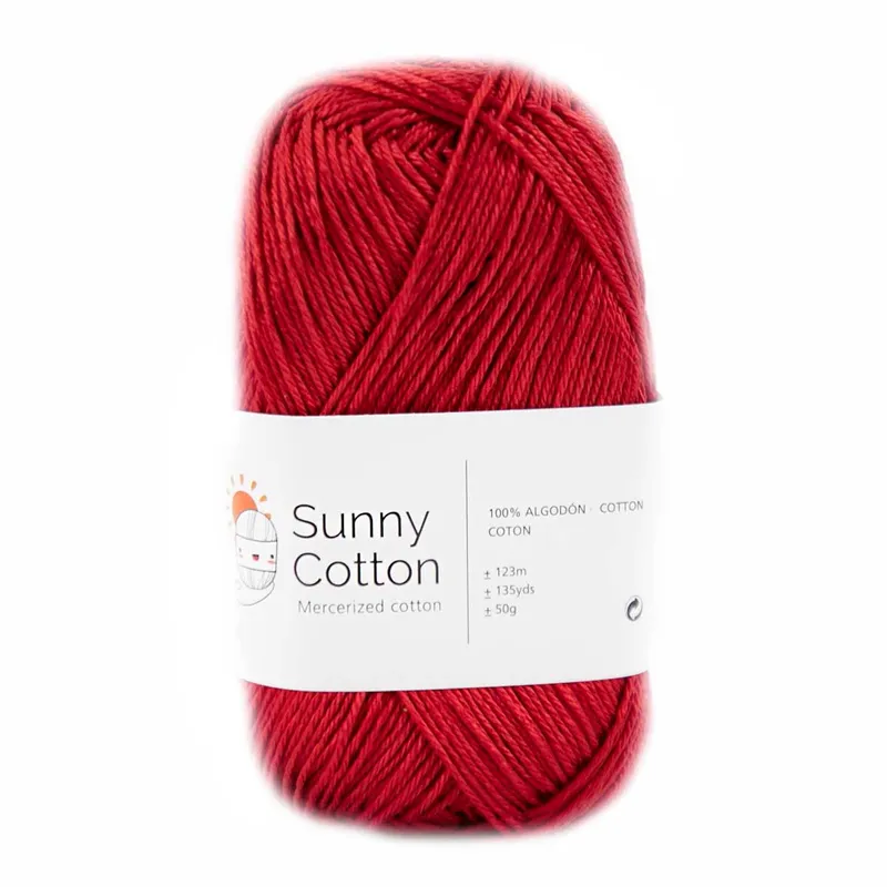 Hilo Mod. Sunny Cotton. Rosas Crafts 108