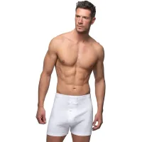 Bóxer Thermal de tejido liso Abanderado 2XL Blanco