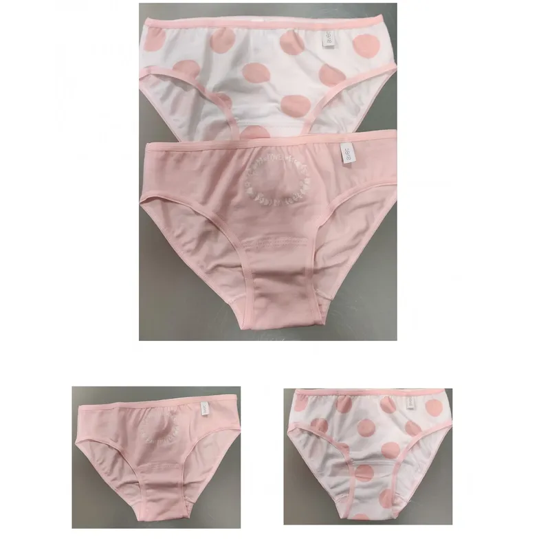 Braguita Niña Algodón Pack-2 2/4 Rosa