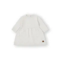 Vestido lana bebé Marfil 6 m