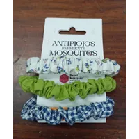 Coletero pack de tres, Antipiojos y  epelente de mosquitos Verde